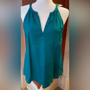 *NWT* GAP teal colored halter style tank top. Size Small.